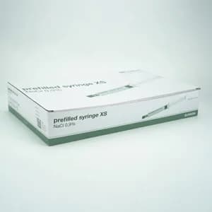 Klinion prefilled sterile saline syringe