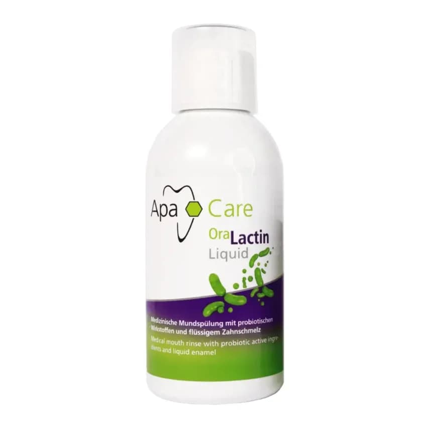 ApaCare OraLactin Liquid 200 ml mouth rinse bottle
