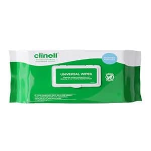Clinell Universal Wipes soft pack of 100