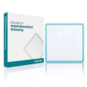 Kliniderm superabsorbent wound dressing pack